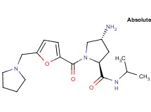 (4R)-4-amino-N-isopropyl-1-[5-(pyrrolidin-1-ylmethyl)-2-furoyl]-L-prolinamide