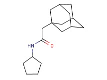 2-(1-adamantyl)-N-cyclopentylacetamide