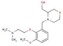 (4-{2-[2-(dimethylamino)ethoxy]-3-methoxybenzyl}morpholin-3-yl)methanol