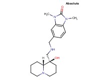 5-[({[(1R,9aR)-1-hydroxyoctahydro-2H-quinolizin-1-yl]methyl}amino)methyl]-1,3-dimethyl-1,3-dihydro-2H-benzimidazol-2-one