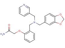 2-(2-{[(1,3-benzodioxol-5-ylmethyl)(pyridin-3-ylmethyl)amino]methyl}phenoxy)acetamide