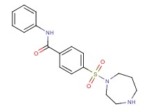 4-(1,4-diazepan-1-ylsulfonyl)-N-phenylbenzamide hydrochloride