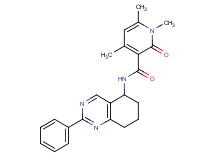 1,4,6-trimethyl-2-oxo-N-(2-phenyl-5,6,7,8-tetrahydroquinazolin-5-yl)-1,2-dihydropyridine-3-carboxamide