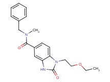 N-benzyl-1-(2-ethoxyethyl)-N-methyl-2-oxo-2,3-dihydro-1H-benzimidazole-5-carboxamide