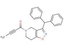 5-(2-butynoyl)-3-(diphenylmethyl)-4,5,6,7-tetrahydroisoxazolo[4,5-c]pyridine