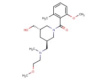 [(3S*,5R*)-5-{[(2-methoxyethyl)(methyl)amino]methyl}-1-(2-methoxy-6-methylbenzoyl)piperidin-3-yl]methanol