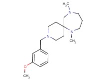 3-(3-methoxybenzyl)-7,11-dimethyl-3,7,11-triazaspiro[5.6]dodecane