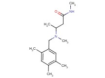 N-methyl-3-[methyl(2,4,5-trimethylbenzyl)amino]butanamide