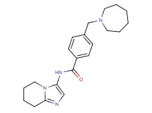 4-(azepan-1-ylmethyl)-N-(5,6,7,8-tetrahydroimidazo[1,2-a]pyridin-3-yl)benzamide