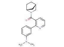 (3-{3-[(1R*,4S*)-2-azabicyclo[2.2.1]hept-2-ylcarbonyl]pyridin-2-yl}phenyl)dimethylamine