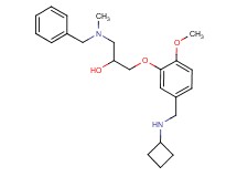1-[benzyl(methyl)amino]-3-{5-[(cyclobutylamino)methyl]-2-methoxyphenoxy}-2-propanol
