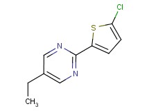 2-(5-chloro-2-thienyl)-5-ethylpyrimidine