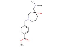 methyl 4-({4-[(dimethylamino)methyl]-4-hydroxy-1-azepanyl}methyl)benzoate