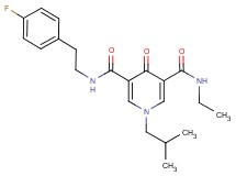 N-ethyl-N'-[2-(4-fluorophenyl)ethyl]-1-isobutyl-4-oxo-1,4-dihydro-3,5-pyridinedicarboxamide