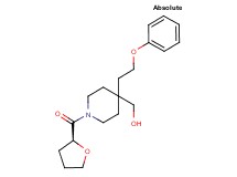 {4-(2-phenoxyethyl)-1-[(2S)-tetrahydrofuran-2-ylcarbonyl]piperidin-4-yl}methanol