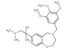 1-(dimethylamino)-2-[4-(3,4,5-trimethoxybenzyl)-2,3,4,5-tetrahydro-1,4-benzoxazepin-7-yl]-2-propanol
