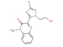 3-[1-(2-hydroxyethyl)-1H-1,2,4-triazol-5-yl]-1-methylquinoxalin-2(1H)-one