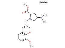 methyl (2S,4R)-4-(dimethylamino)-1-[(8-methoxy-2H-chromen-3-yl)methyl]pyrrolidine-2-carboxylate