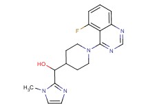 [1-(5-fluoroquinazolin-4-yl)piperidin-4-yl](1-methyl-1H-imidazol-2-yl)methanol