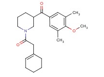 [1-(1-cyclohexen-1-ylacetyl)-3-piperidinyl](4-methoxy-3,5-dimethylphenyl)methanone