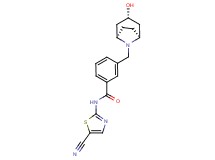 N-(5-cyano-1,3-thiazol-2-yl)-3-{[(3-endo)-3-hydroxy-8-azabicyclo[3.2.1]oct-8-yl]methyl}benzamide