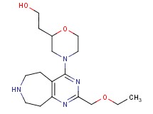 2-{4-[2-(ethoxymethyl)-6,7,8,9-tetrahydro-5H-pyrimido[4,5-d]azepin-4-yl]morpholin-2-yl}ethanol