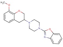 2-[4-(8-methoxy-3,4-dihydro-2H-chromen-3-yl)-1-piperazinyl]-1,3-benzoxazole