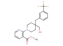 methyl 2-{4-(hydroxymethyl)-4-[3-(trifluoromethyl)benzyl]piperidin-1-yl}nicotinate