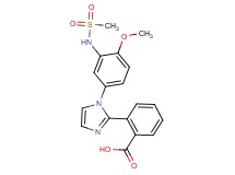 2-(1-{4-methoxy-3-[(methylsulfonyl)amino]phenyl}-1H-imidazol-2-yl)benzoic acid