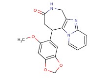 5-(6-methoxy-1,3-benzodioxol-5-yl)-1,2,4,5-tetrahydro-3H-pyrido[1',2':1,2]imidazo[4,5-c]azepin-3-one