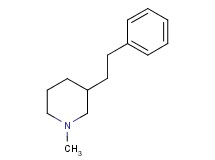 1-methyl-3-(2-phenylethyl)piperidine