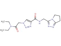 1-[2-(diethylamino)-2-oxoethyl]-N-(6,7-dihydro-5H-pyrrolo[2,1-c][1,2,4]triazol-3-ylmethyl)-1H-1,2,3-triazole-4-carboxamide