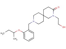 9-(2-sec-butoxybenzyl)-2-(2-hydroxyethyl)-2,9-diazaspiro[5.5]undecan-3-one