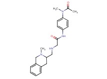 N-{4-[acetyl(methyl)amino]phenyl}-2-{[(2-methyl-1,2,3,4-tetrahydroisoquinolin-3-yl)methyl]amino}acetamide
