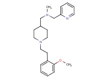 ({1-[2-(2-methoxyphenyl)ethyl]-4-piperidinyl}methyl)methyl(2-pyridinylmethyl)amine
