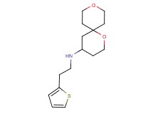 1,9-dioxaspiro[5.5]undec-4-yl[2-(2-thienyl)ethyl]amine