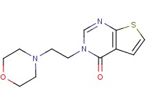 3-(2-morpholin-4-ylethyl)thieno[2,3-d]pyrimidin-4(3H)-one