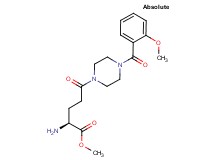 methyl (2S)-2-amino-5-[4-(2-methoxybenzoyl)-1-piperazinyl]-5-oxopentanoate hydrochloride
