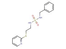 N-benzyl-N'-[2-(pyridin-2-ylthio)ethyl]sulfamide