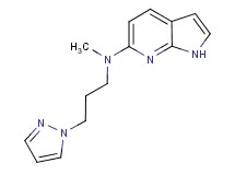 N-methyl-N-[3-(1H-pyrazol-1-yl)propyl]-1H-pyrrolo[2,3-b]pyridin-6-amine