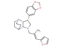 (3R*,3aR*,7aR*)-3-(1,3-benzodioxol-5-yl)-1-[(2E)-3-(2-furyl)-2-methylprop-2-en-1-yl]octahydro-4,7-ethanopyrrolo[3,2-b]pyridine