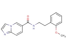 N-[2-(2-methoxyphenyl)ethyl]imidazo[1,2-a]pyridine-6-carboxamide