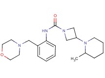 3-(2-methylpiperidin-1-yl)-N-[2-(morpholin-4-ylmethyl)phenyl]azetidine-1-carboxamide