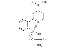 N-(tert-butyl)-2-[4-(dimethylamino)pyrimidin-2-yl]benzenesulfonamide