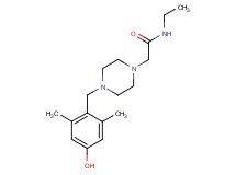 N-ethyl-2-[4-(4-hydroxy-2,6-dimethylbenzyl)-1-piperazinyl]acetamide