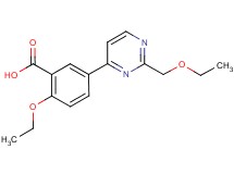 2-ethoxy-5-[2-(ethoxymethyl)pyrimidin-4-yl]benzoic acid