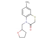 7-methyl-4-(tetrahydrofuran-2-ylmethyl)-2H-1,4-benzothiazin-3(4H)-one