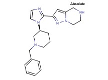 2-{1-[(3S)-1-benzyl-3-piperidinyl]-1H-imidazol-2-yl}-4,5,6,7-tetrahydropyrazolo[1,5-a]pyrazine dihydrochloride