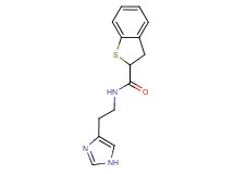 N-[2-(1H-imidazol-4-yl)ethyl]-2,3-dihydro-1-benzothiophene-2-carboxamide