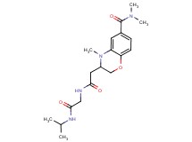 3-(2-{[2-(isopropylamino)-2-oxoethyl]amino}-2-oxoethyl)-N,N,4-trimethyl-3,4-dihydro-2H-1,4-benzoxazine-6-carboxamide